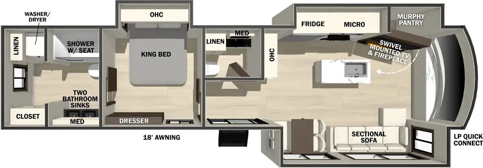 2027 Forest River Cedar Creek Cottage 40CFL2B in mt. vernon WA