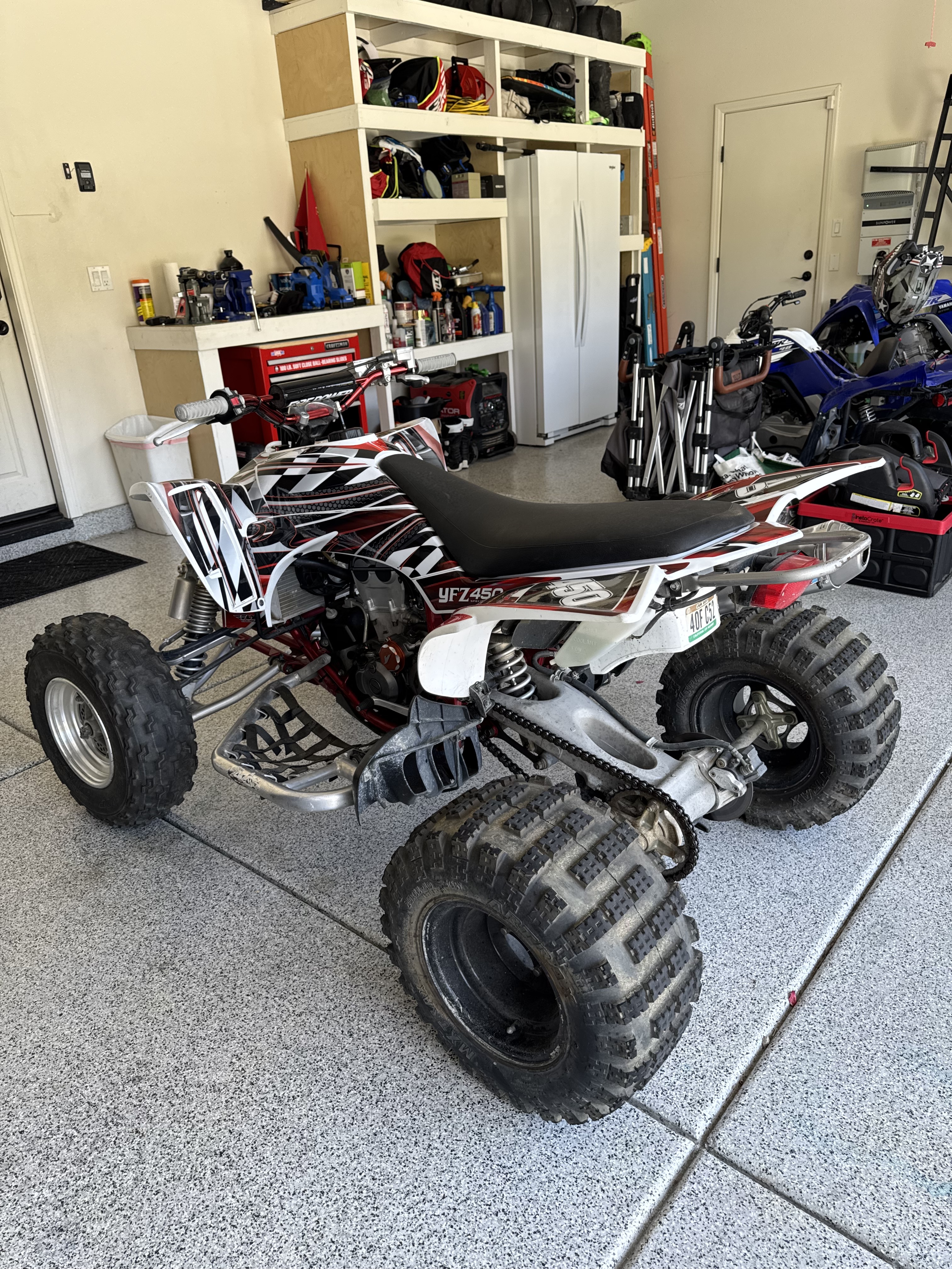 2005 Yamaha YFZ450 BASE in santa clarita CA