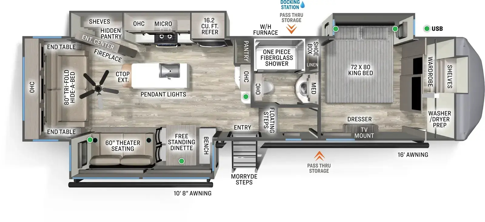 2026 Forest River SANDPIPER 3370RLS in ocala FL