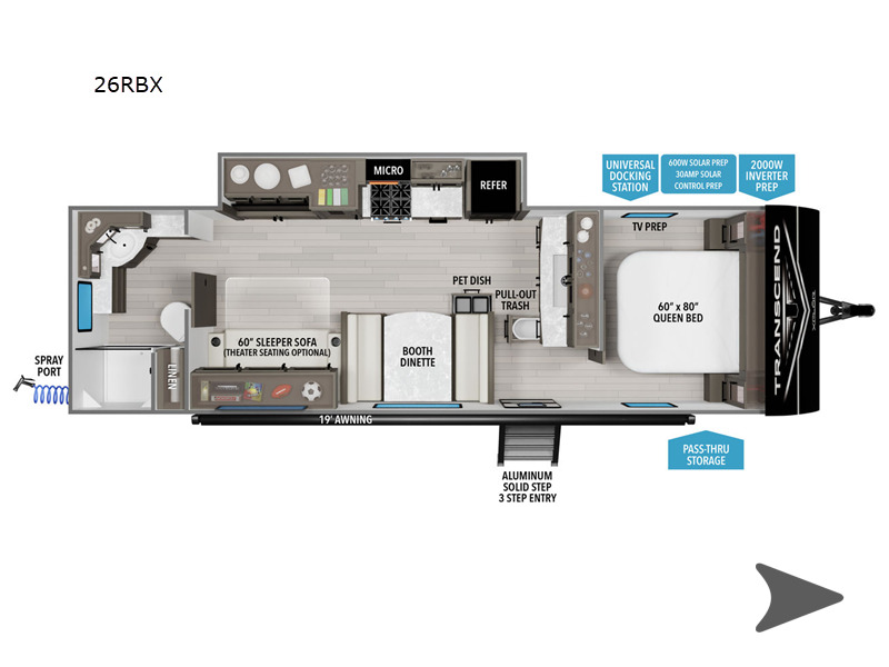 2026 Grand Design Transcend Xplor 26RBX in eldridge IA