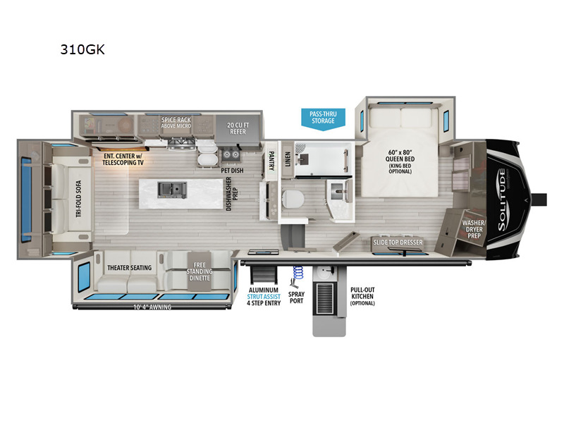 2026 Grand Design Solitude 310GK in kalispell MT