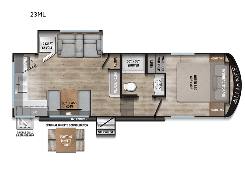 2026 Alliance Rv Avenue All-Access 23ML in meridian ID