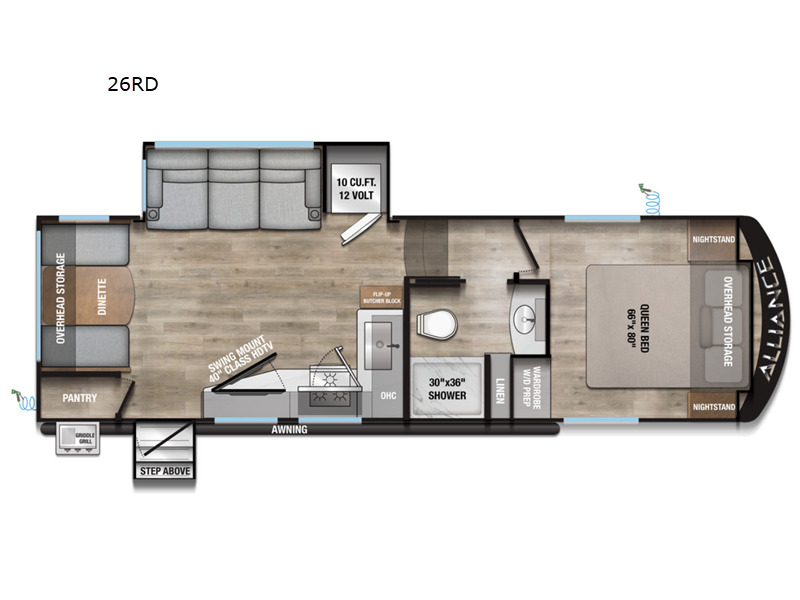 2026 Alliance Rv Avenue All-Access 26RD in fairfield CA