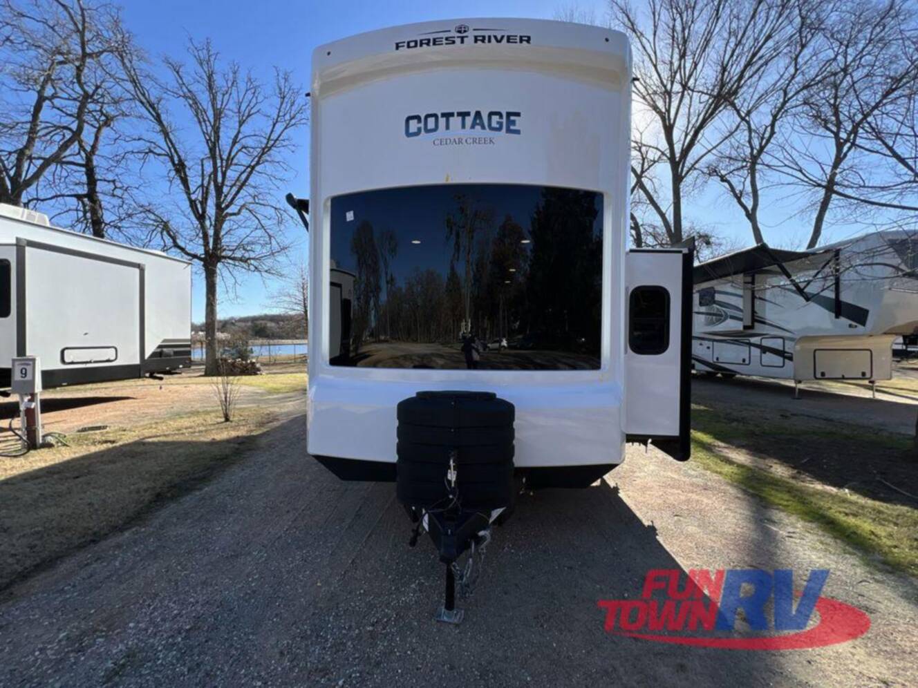 A photo of this 2025 Forest River Rv Cedar Creek Cottage 40CBK
