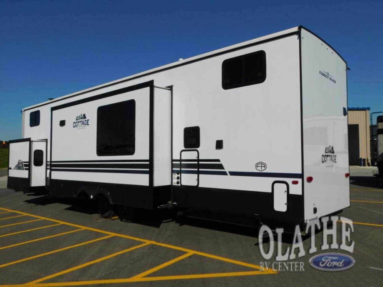 A photo of this 2025 Forest River Rv Cedar Creek Cottage 40CBK