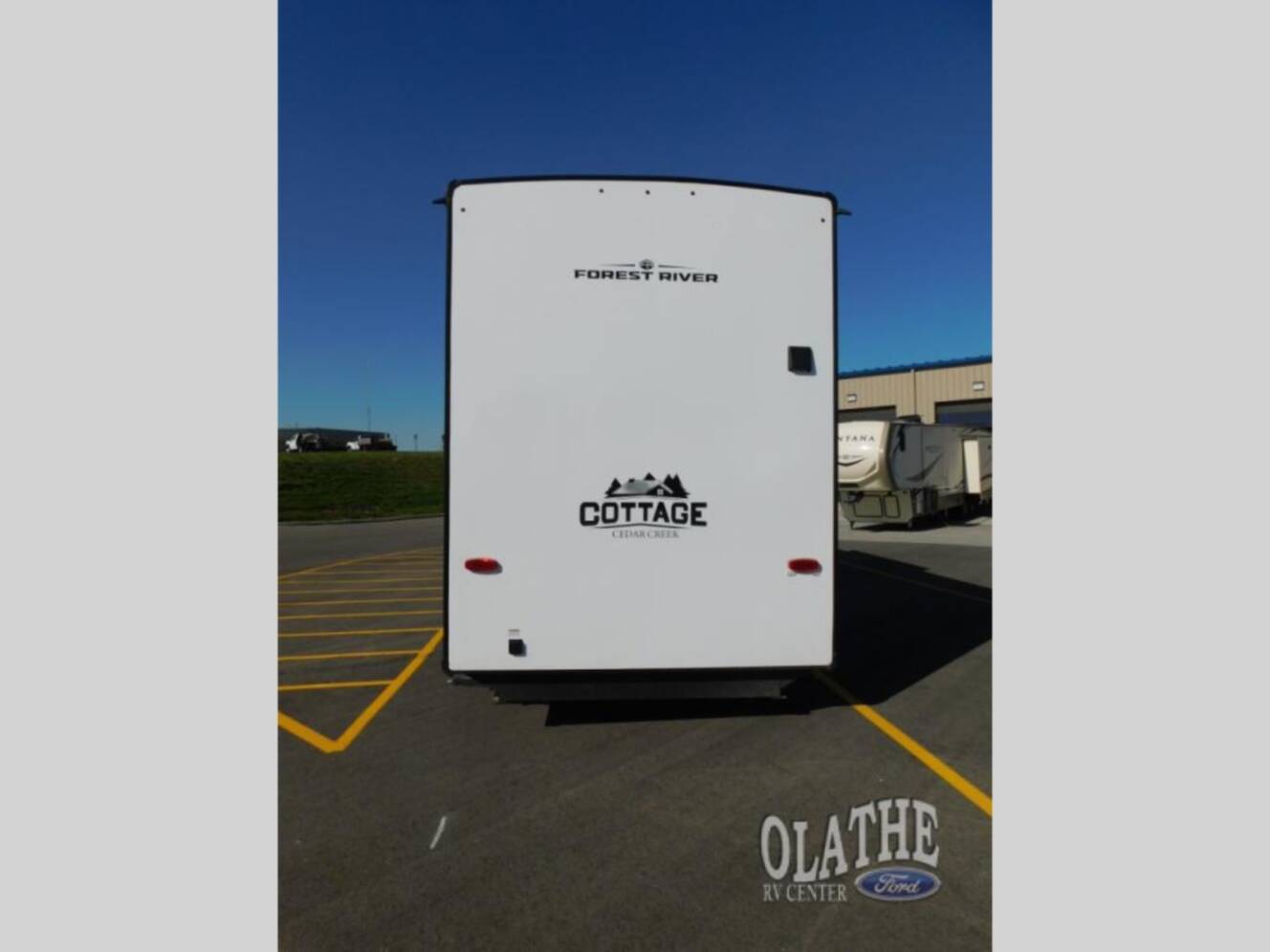 A photo of this 2025 Forest River Rv Cedar Creek Cottage 40CBK