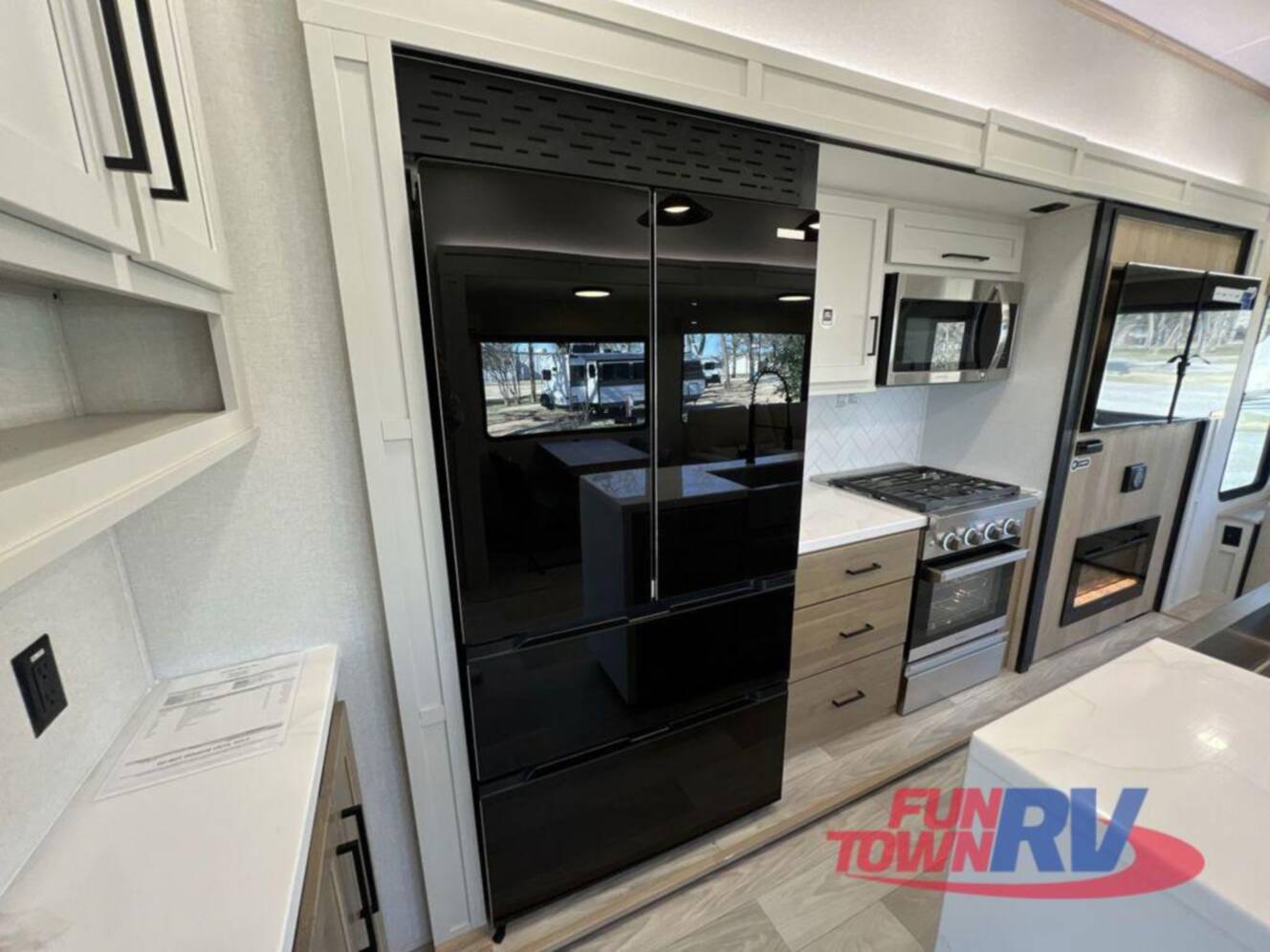 A photo of this 2025 Forest River Rv Sandpiper Destination Trailers 388JW