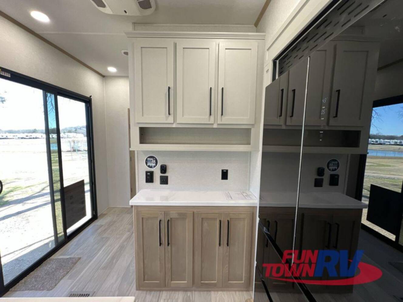 A photo of this 2025 Forest River Rv Sandpiper Destination Trailers 388JW