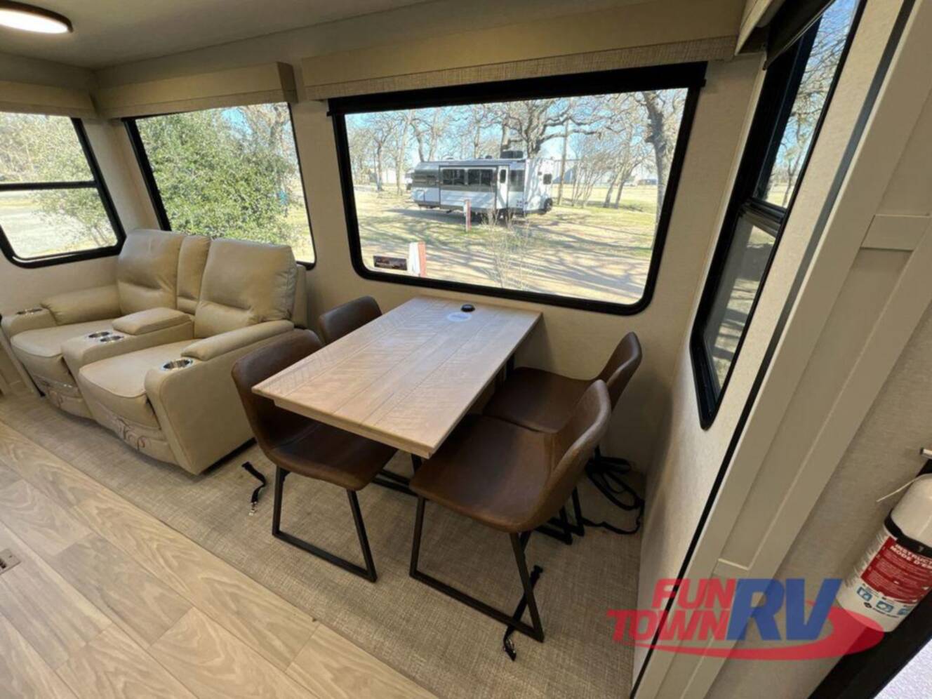 A photo of this 2025 Forest River Rv Sandpiper Destination Trailers 388JW