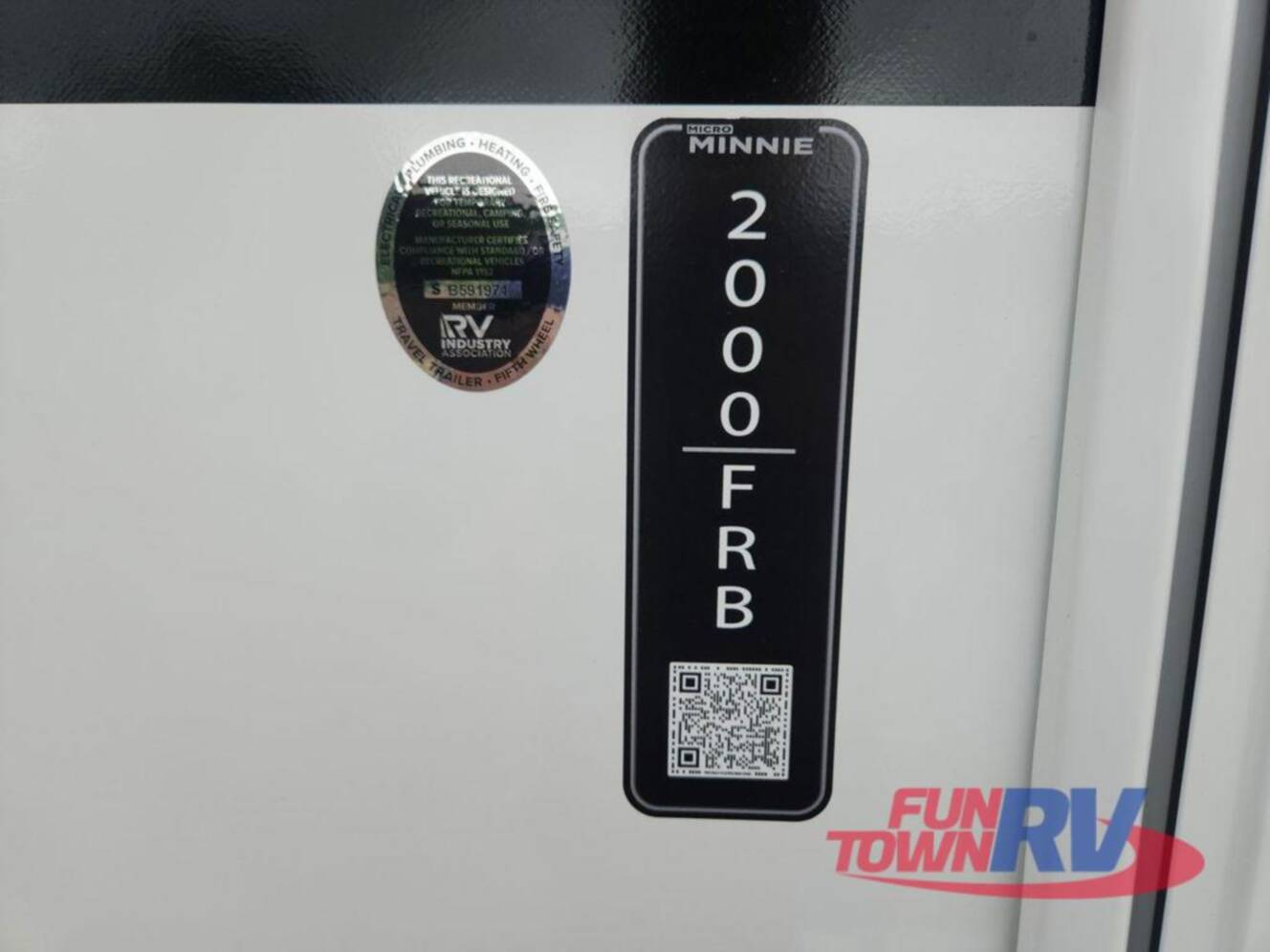 A photo of this 2026 Winnebago Micro Minnie 2000FRB