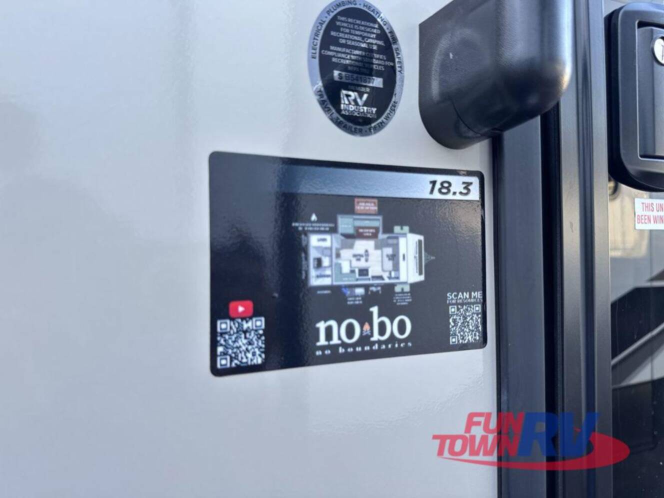 A photo of this 2026 Forest River Rv No Boundaries NB18.3 Beast Mode