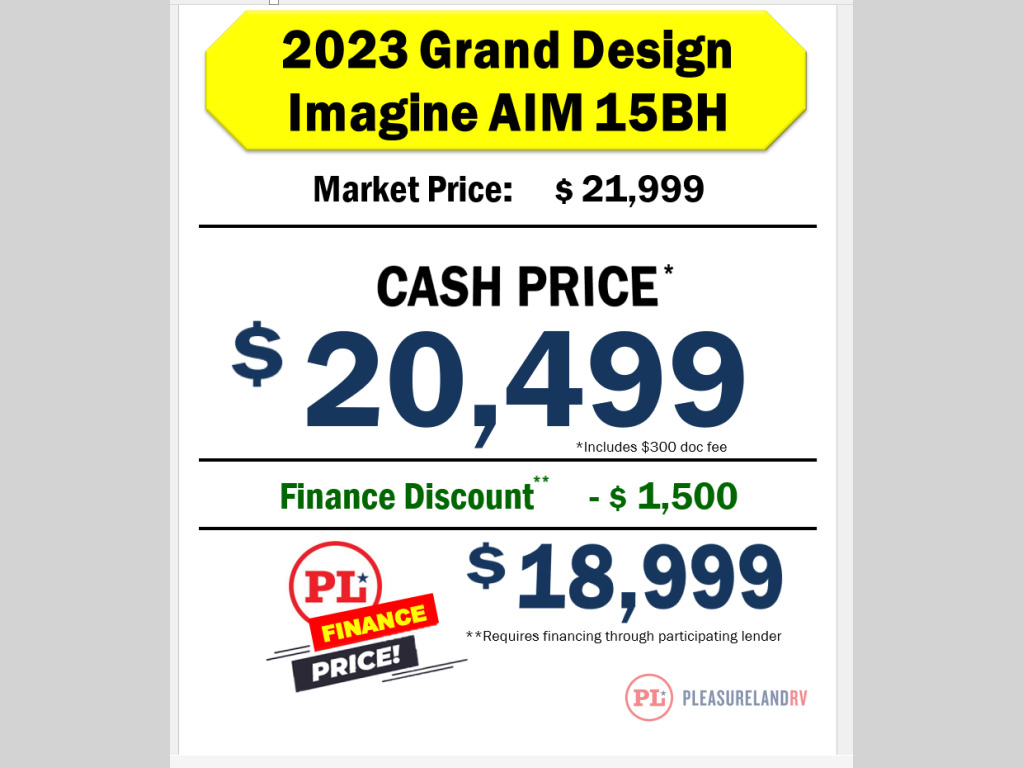 2023 Grand Design Imagine AIM 15BH in st. cloud MN