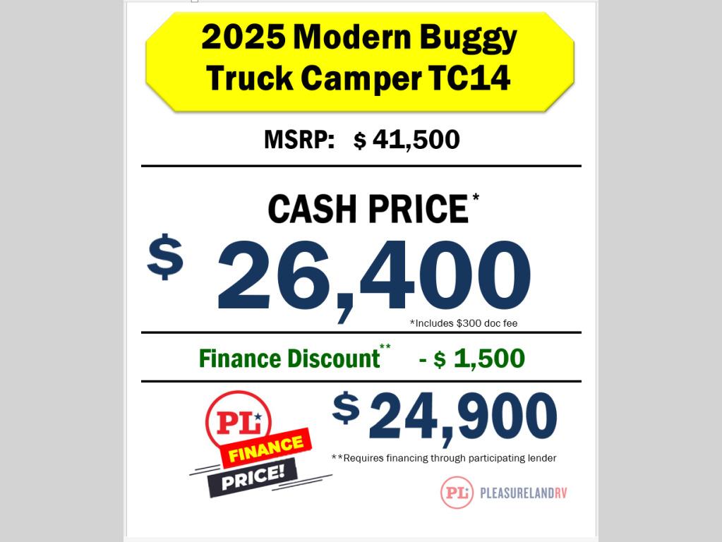 2025 Modern Buggy Rv Modern Buggy TC14 in brainerd MN