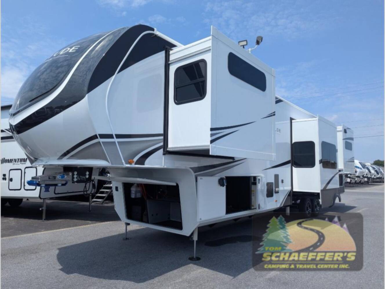 A photo of this 2026 Grand Design Solitude 390RK