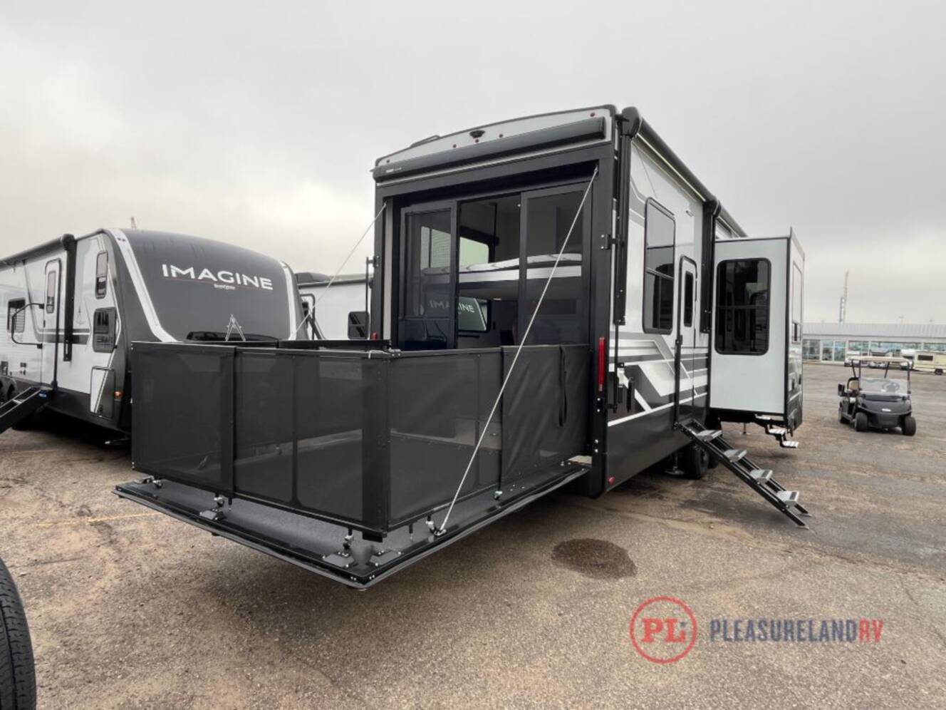 A photo of this 2026 Grand Design Momentum G-Class 320G