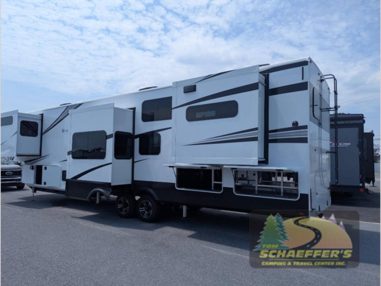 A photo of this 2026 Grand Design Solitude 390RK