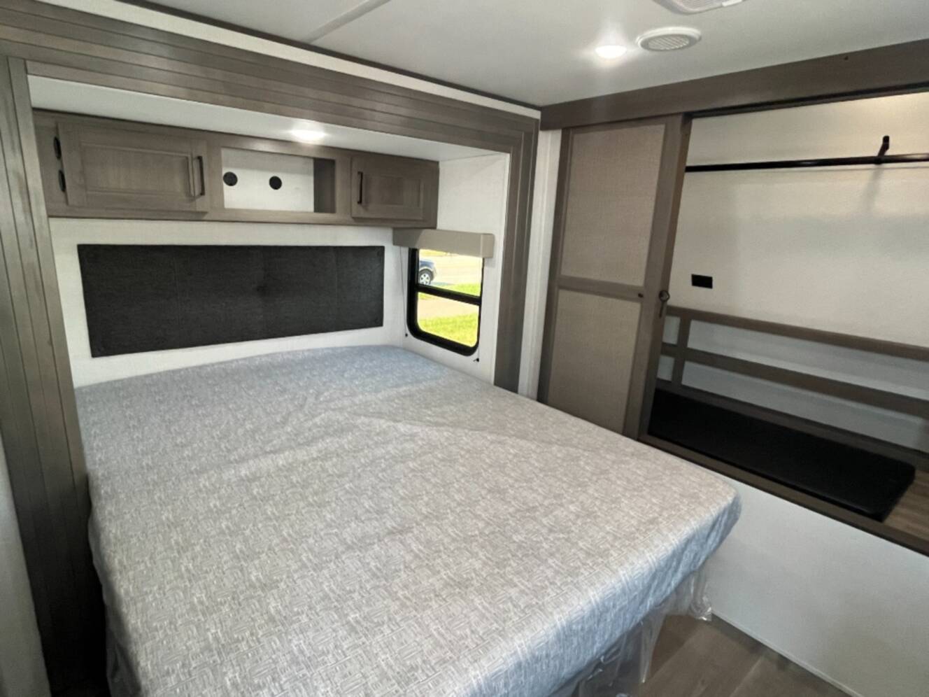 A photo of this 2026 Grand Design Transcend 335BHT