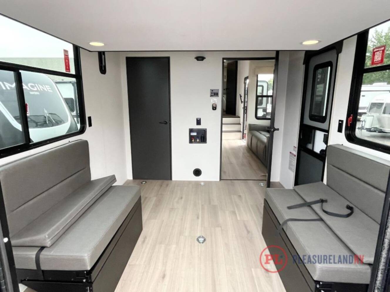 A photo of this 2026 Grand Design Momentum G-Class 320G