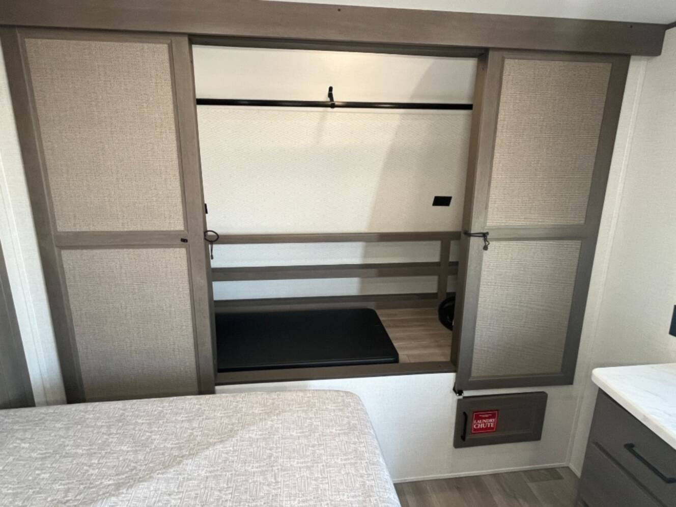 A photo of this 2026 Grand Design Transcend 335BHT