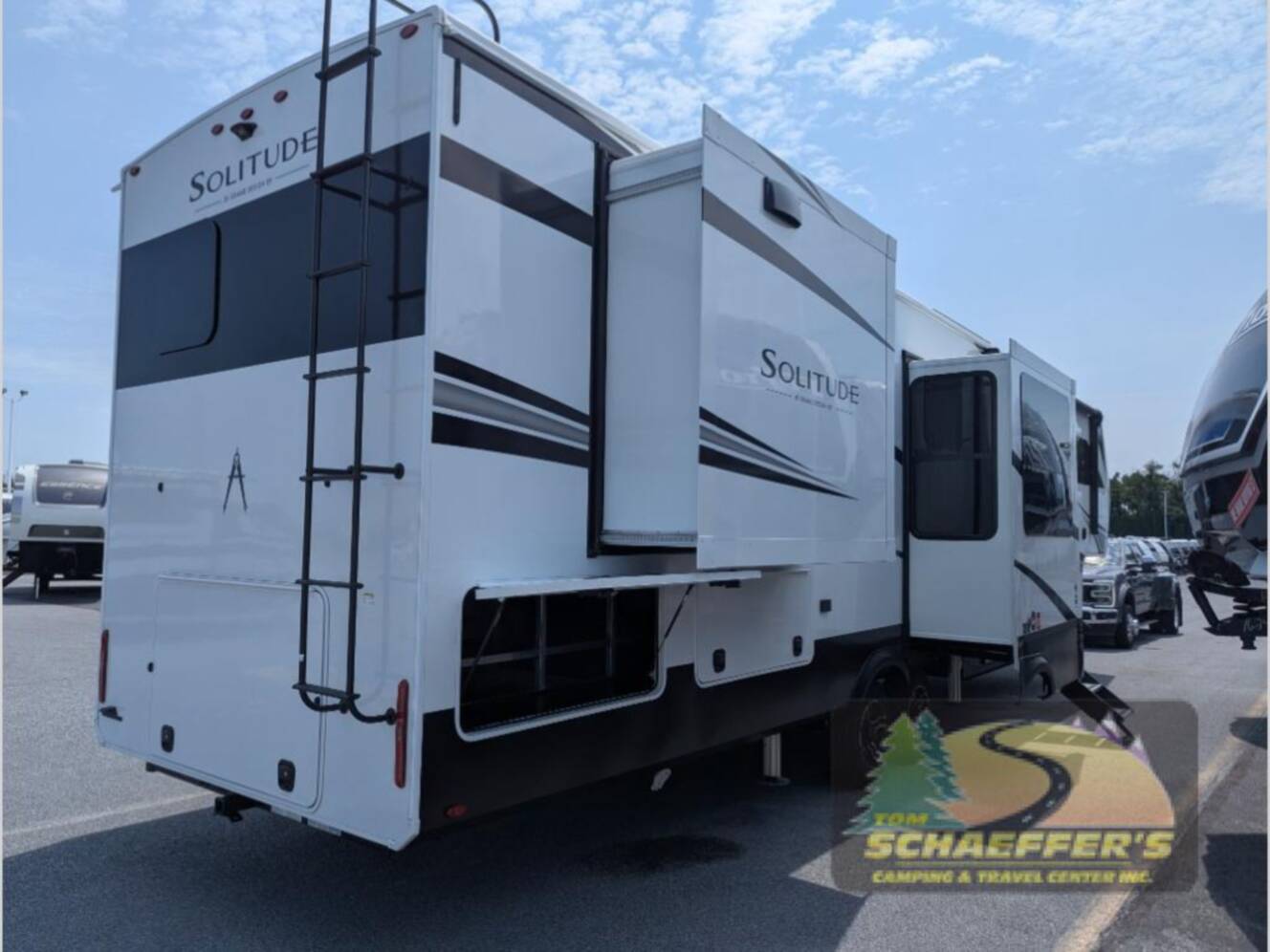 A photo of this 2026 Grand Design Solitude 390RK