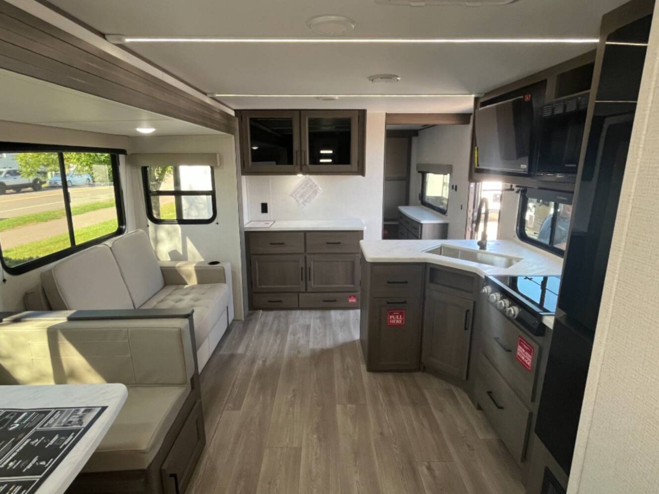 A photo of this 2026 Grand Design Transcend 335BHT