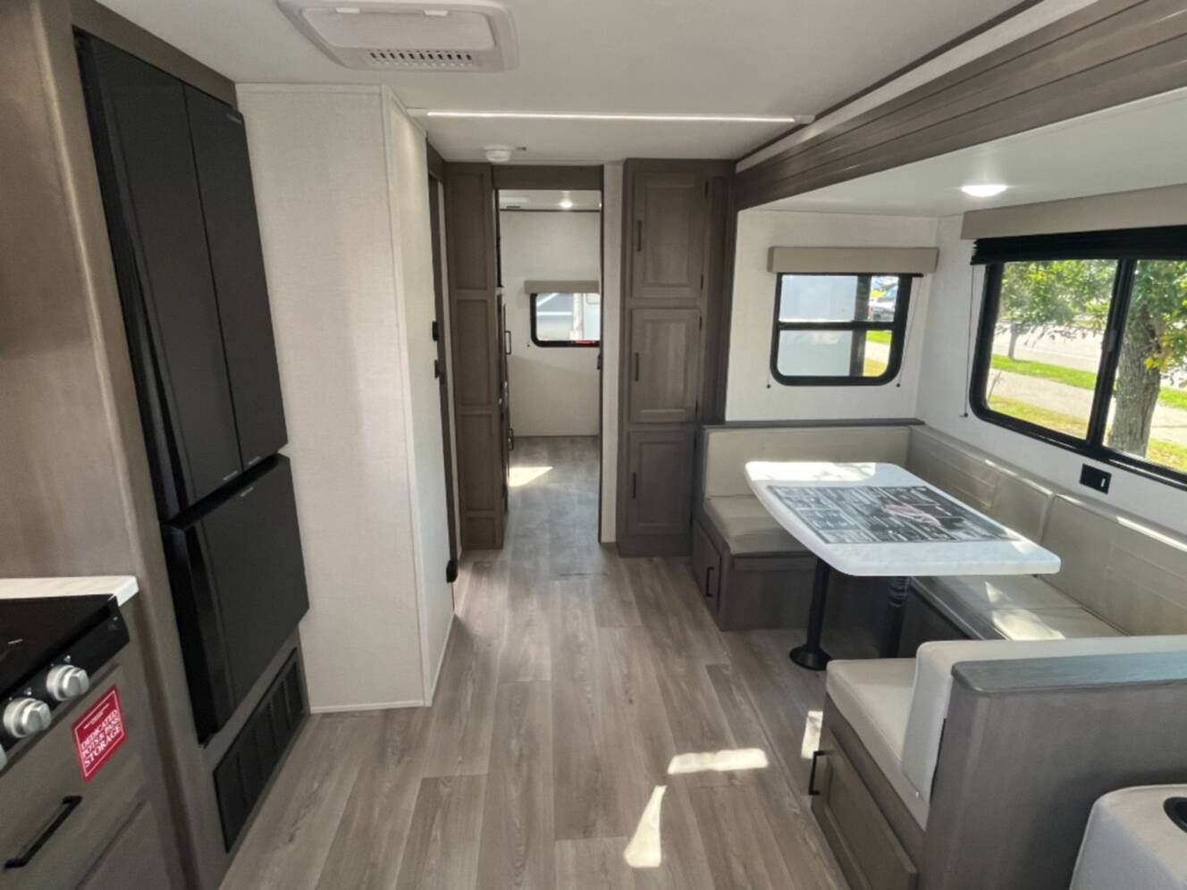 A photo of this 2026 Grand Design Transcend 335BHT