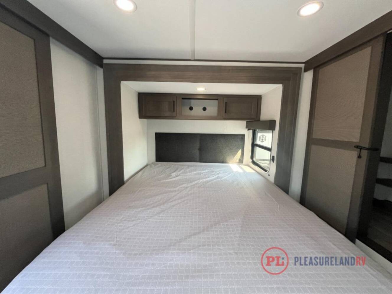 A photo of this 2026 Grand Design Transcend 335BHT