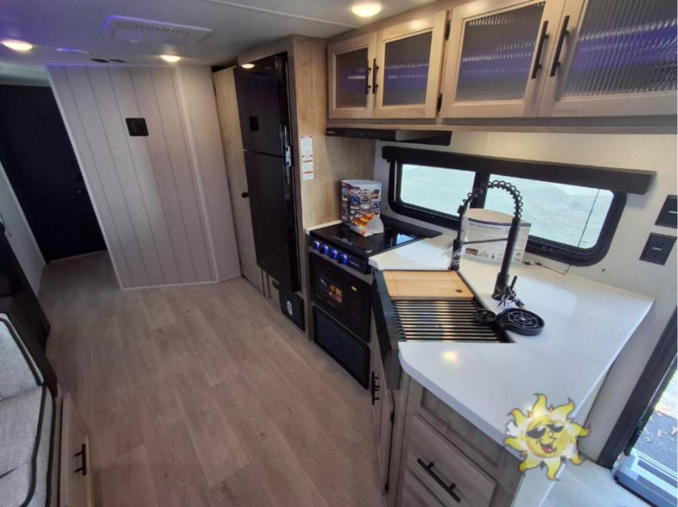 A photo of this 2026 Forest River Rv Cherokee Grey Wolf Black Label 29TEBL