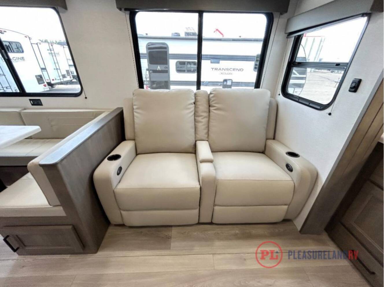 A photo of this 2026 Grand Design Transcend 335BHT