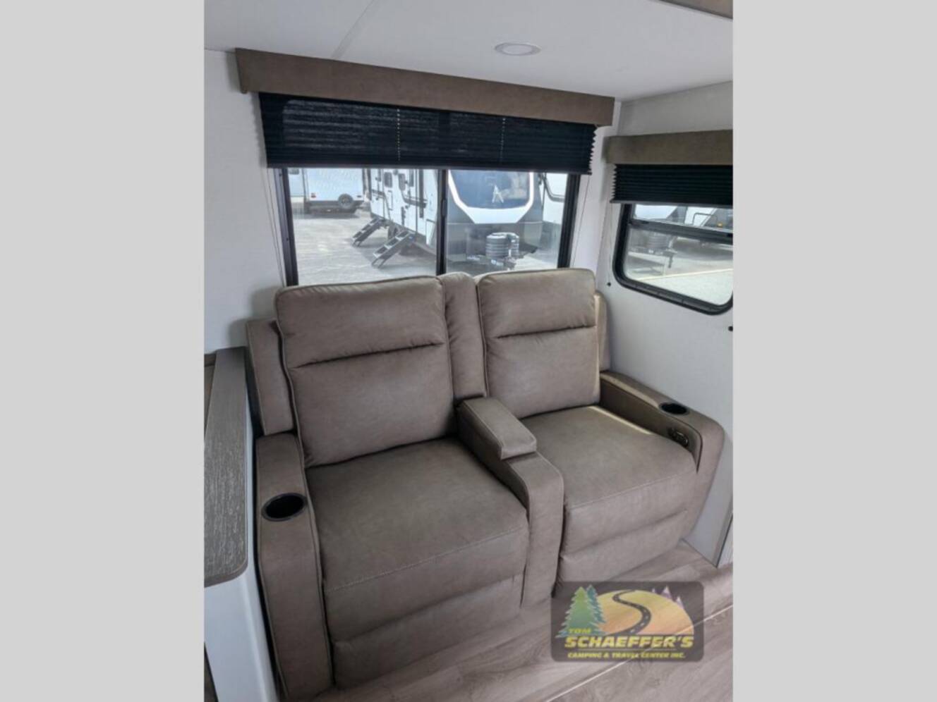A photo of this 2027 Grand Design Transcend 325BHT