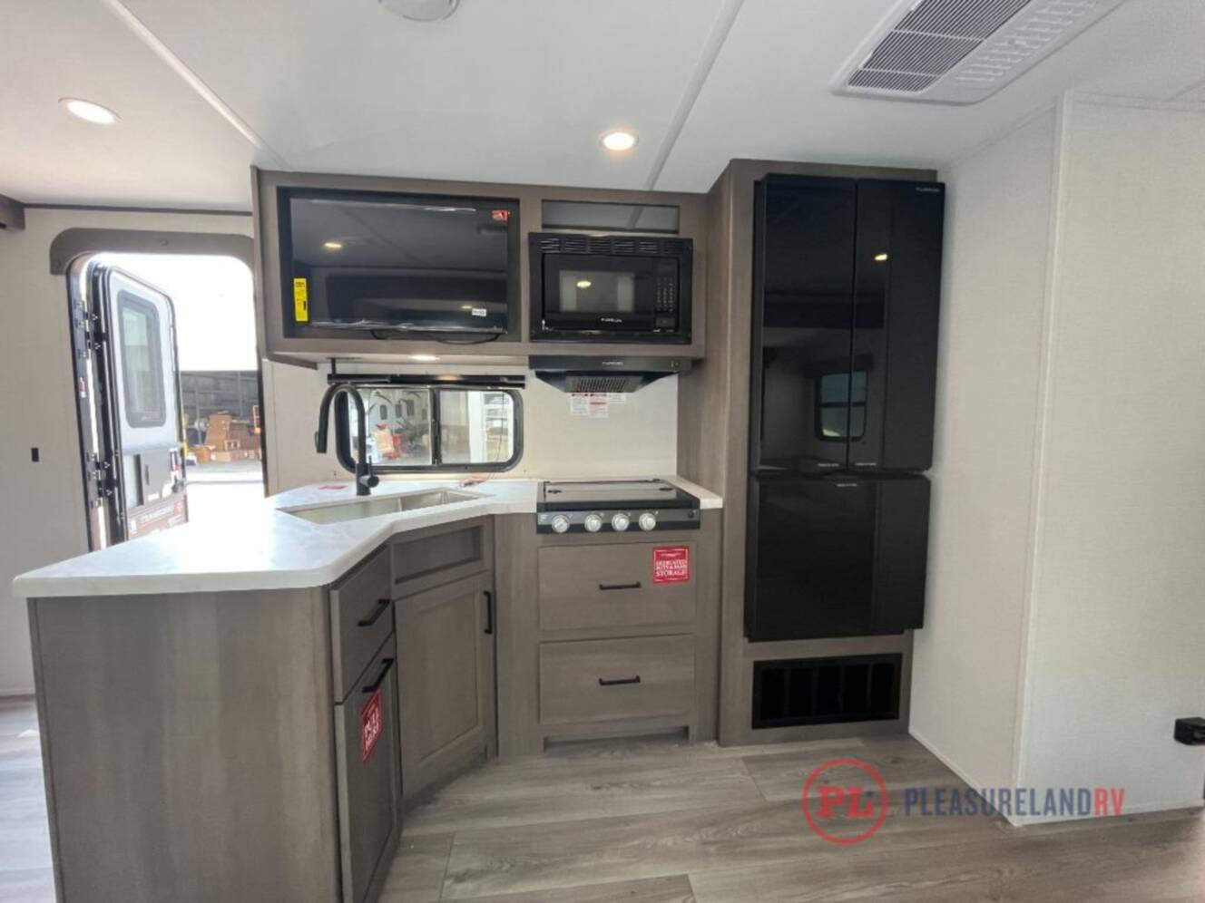 A photo of this 2026 Grand Design Transcend 335BHT