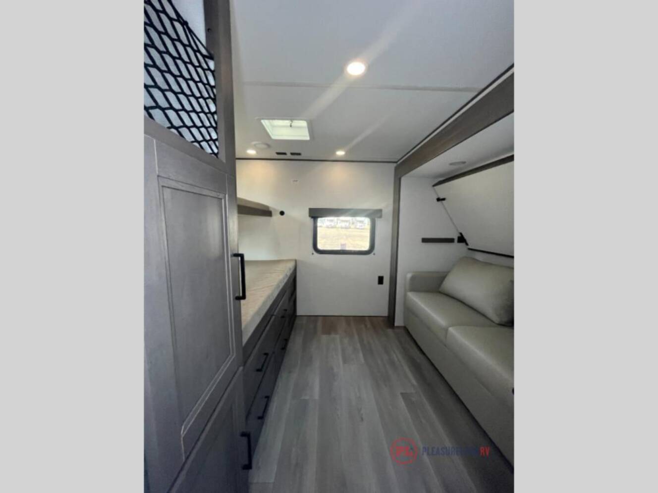 A photo of this 2026 Grand Design Transcend 335BHT