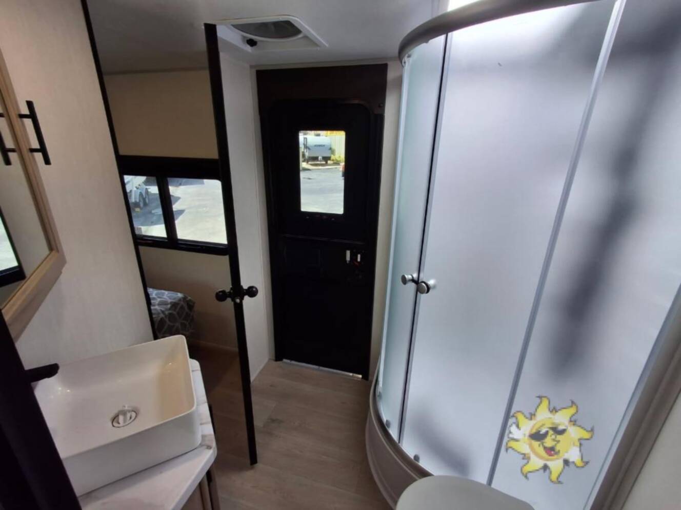 A photo of this 2026 Forest River Rv Cherokee Grey Wolf Black Label 29TEBL