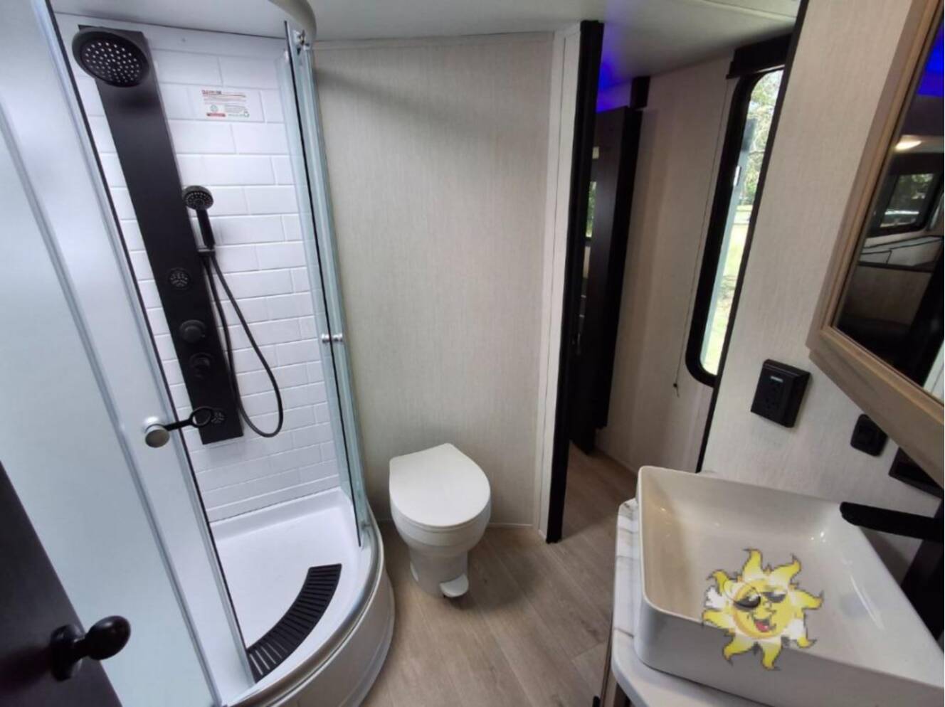A photo of this 2026 Forest River Rv Cherokee Grey Wolf Black Label 29TEBL