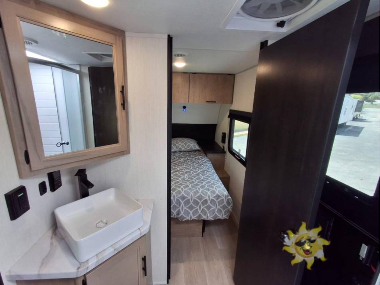 A photo of this 2026 Forest River Rv Cherokee Grey Wolf Black Label 29TEBL