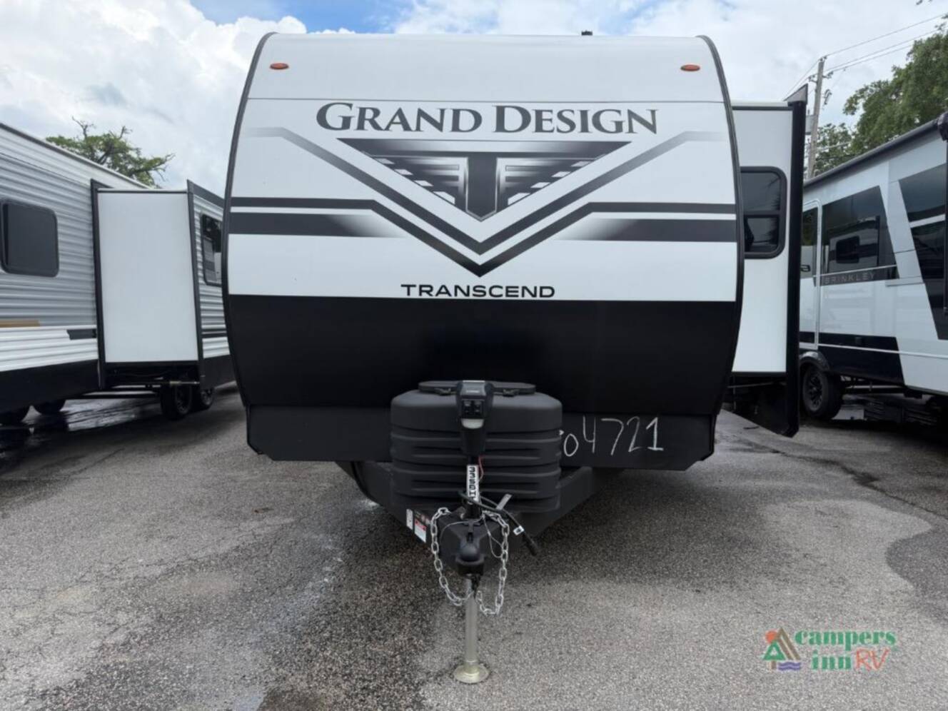 A photo of this 2026 Grand Design Transcend Xplor 335BHT
