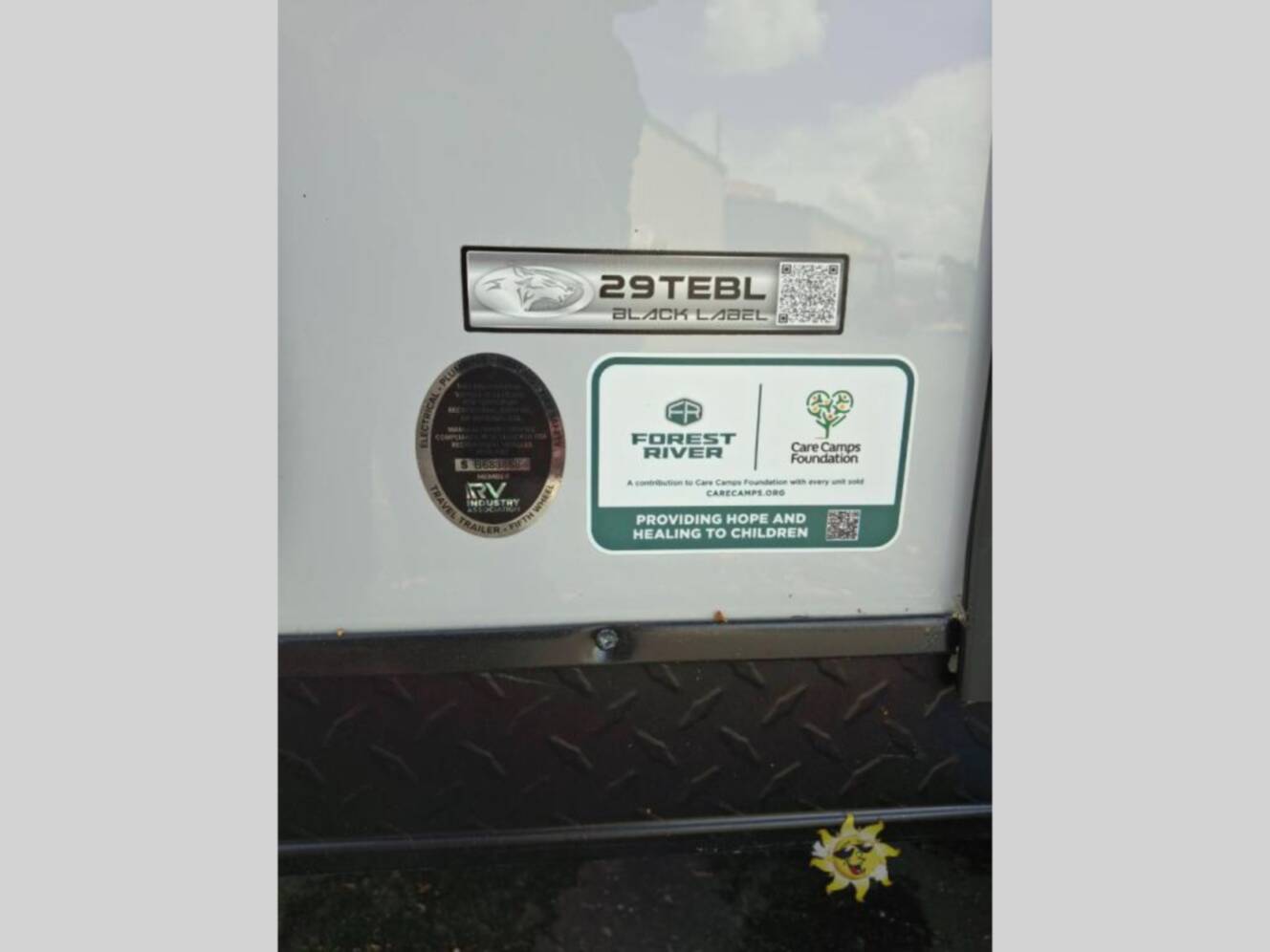 A photo of this 2026 Forest River Rv Cherokee Grey Wolf Black Label 29TEBL