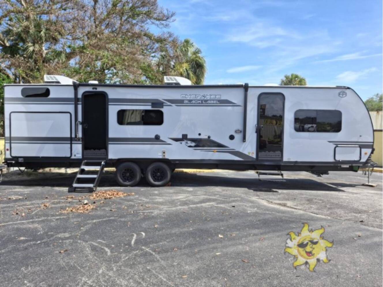 A photo of this 2026 Forest River Rv Cherokee Grey Wolf Black Label 29TEBL