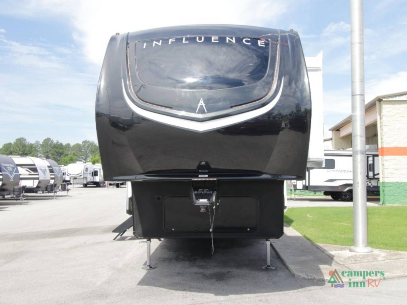 A photo of this 2026 Grand Design Influence 3804DS