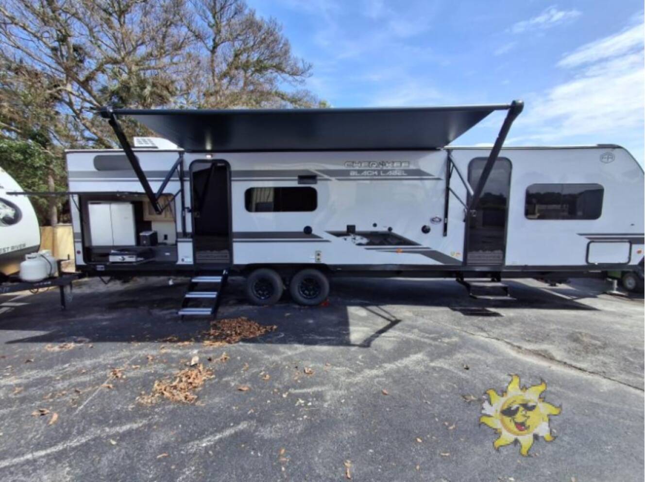 A photo of this 2026 Forest River Rv Cherokee Grey Wolf Black Label 29TEBL