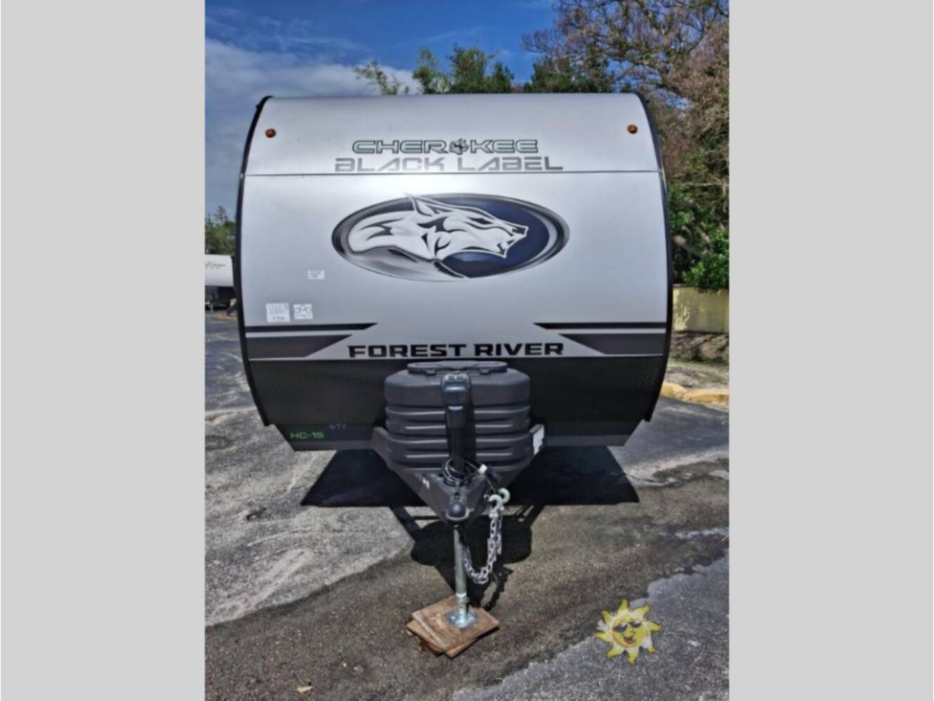 A photo of this 2026 Forest River Rv Cherokee Grey Wolf Black Label 29TEBL