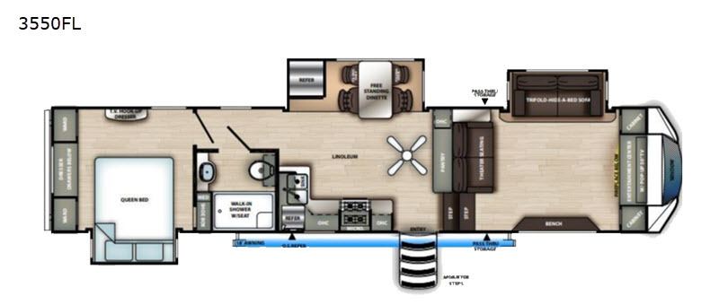 2020 Forest River Rv Sandpiper 3550FL in conway SC