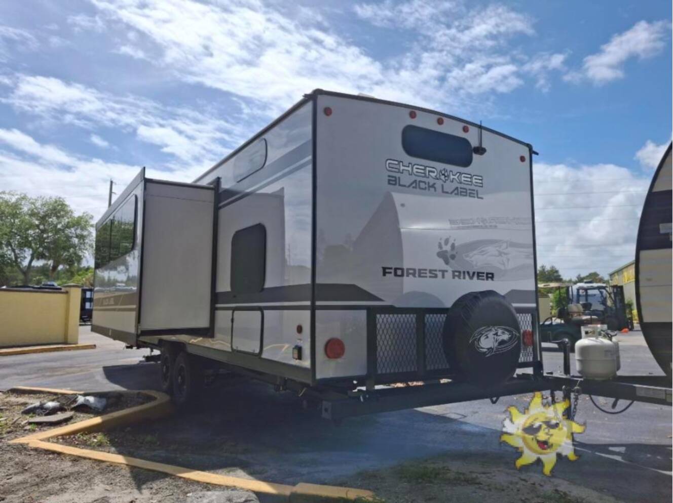 A photo of this 2026 Forest River Rv Cherokee Grey Wolf Black Label 29TEBL