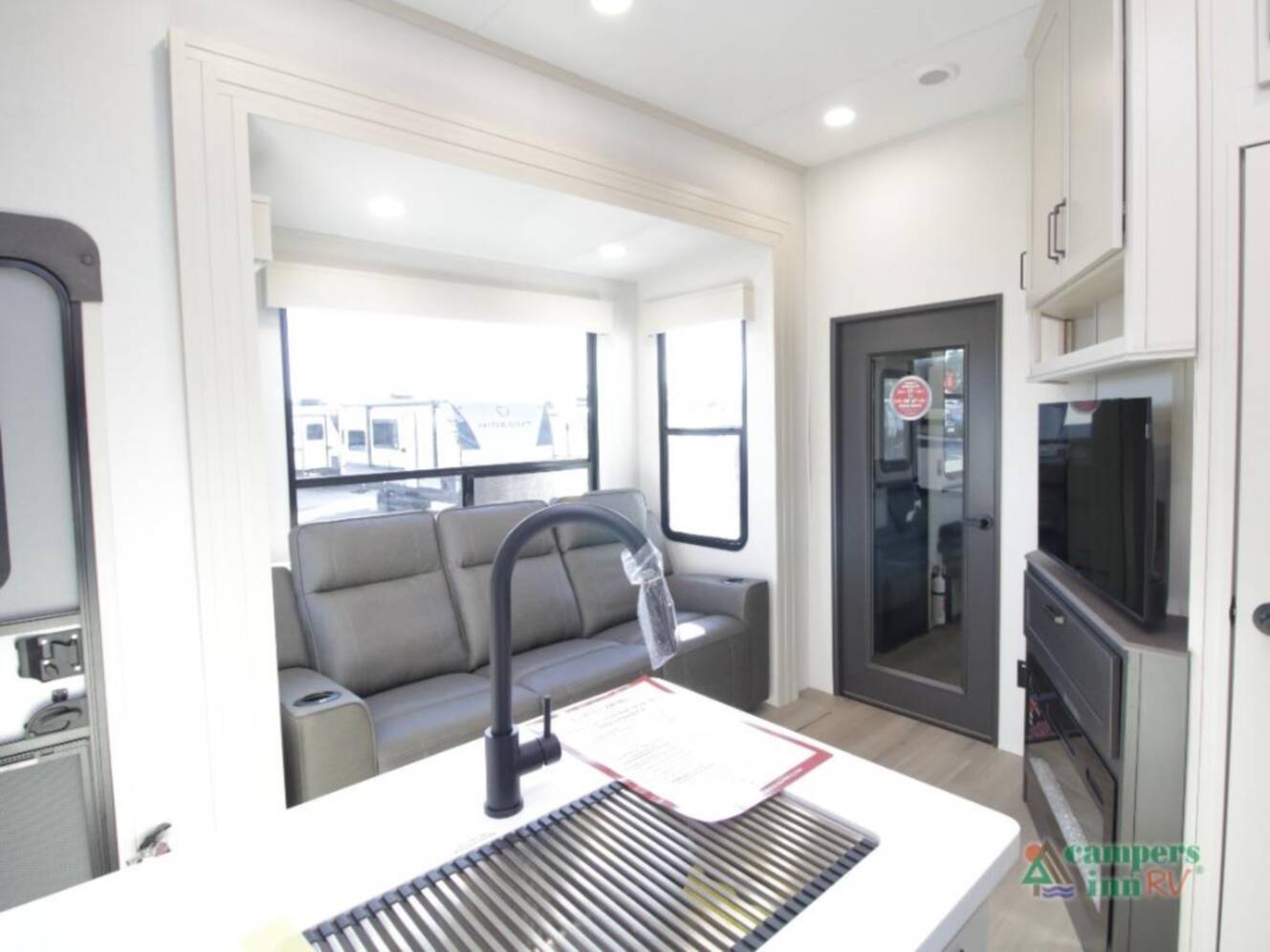A photo of this 2026 Grand Design Momentum G-Class 320G
