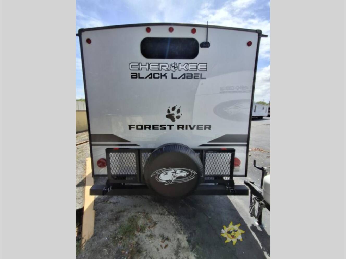 A photo of this 2026 Forest River Rv Cherokee Grey Wolf Black Label 29TEBL