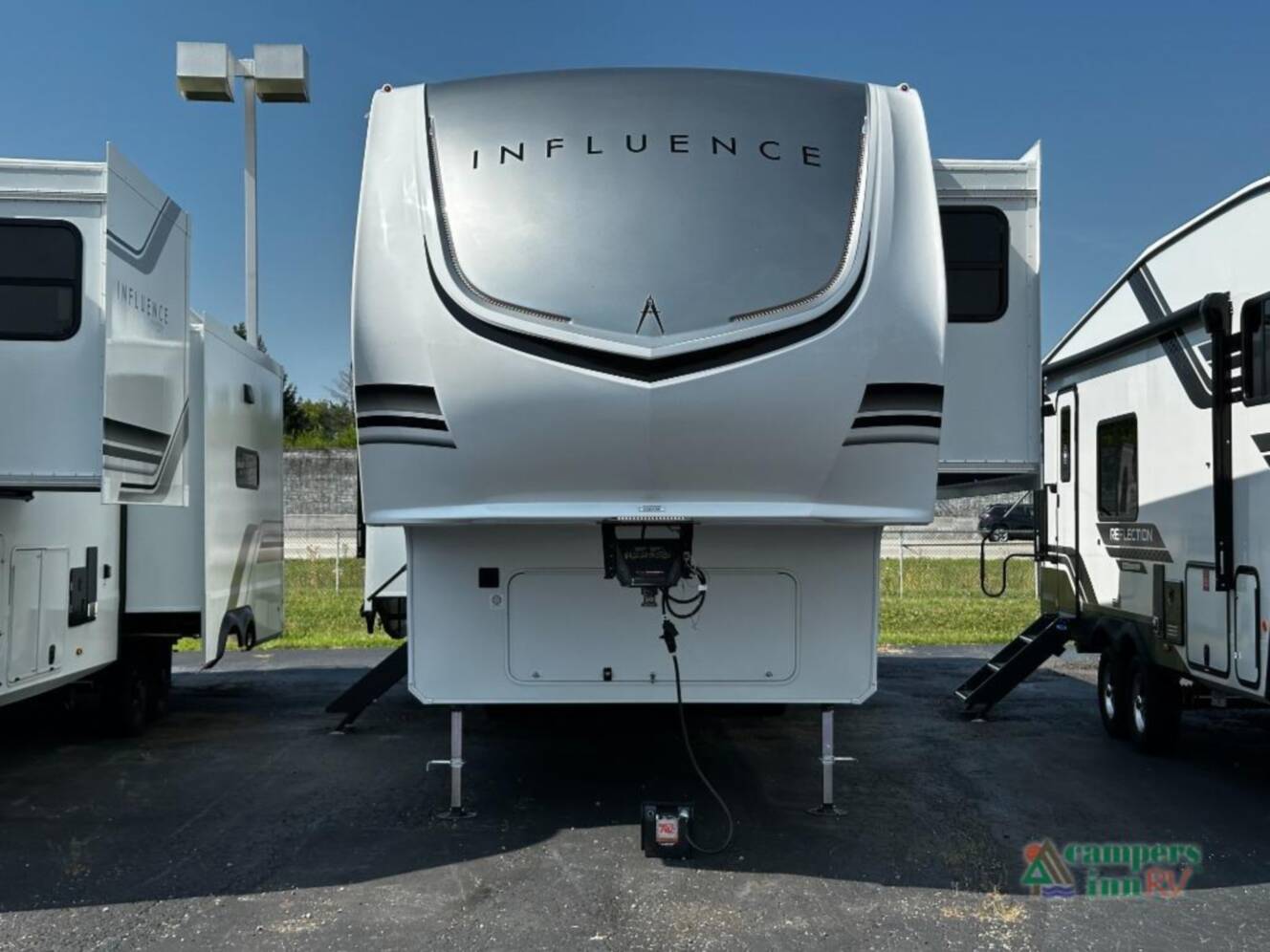 A photo of this 2026 Grand Design Influence 3503GK