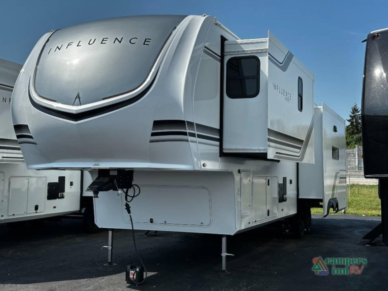 A photo of this 2026 Grand Design Influence 3503GK