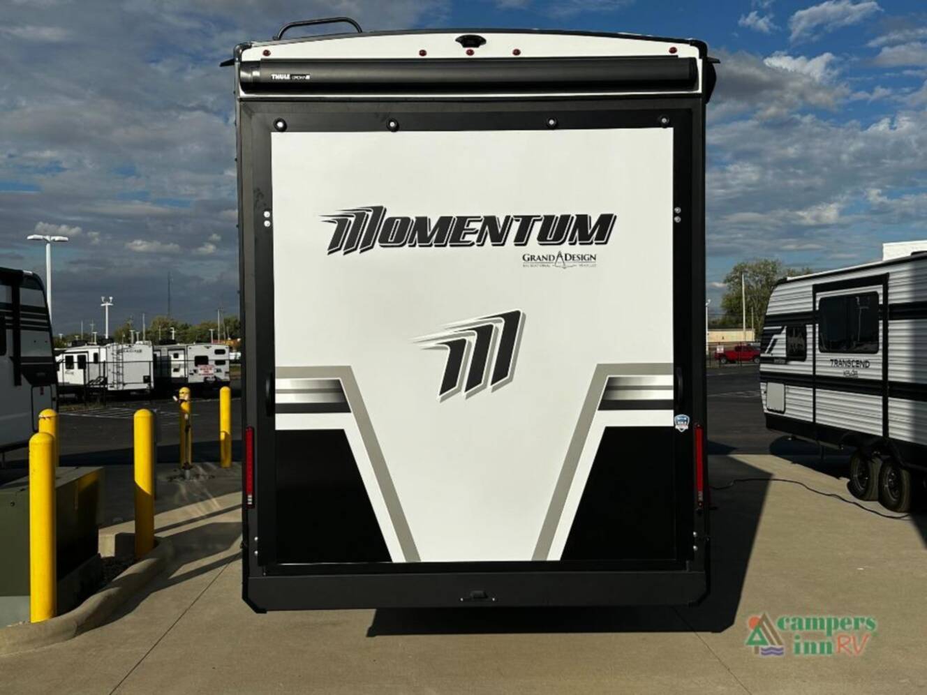 A photo of this 2026 Grand Design Momentum M-Class 399M