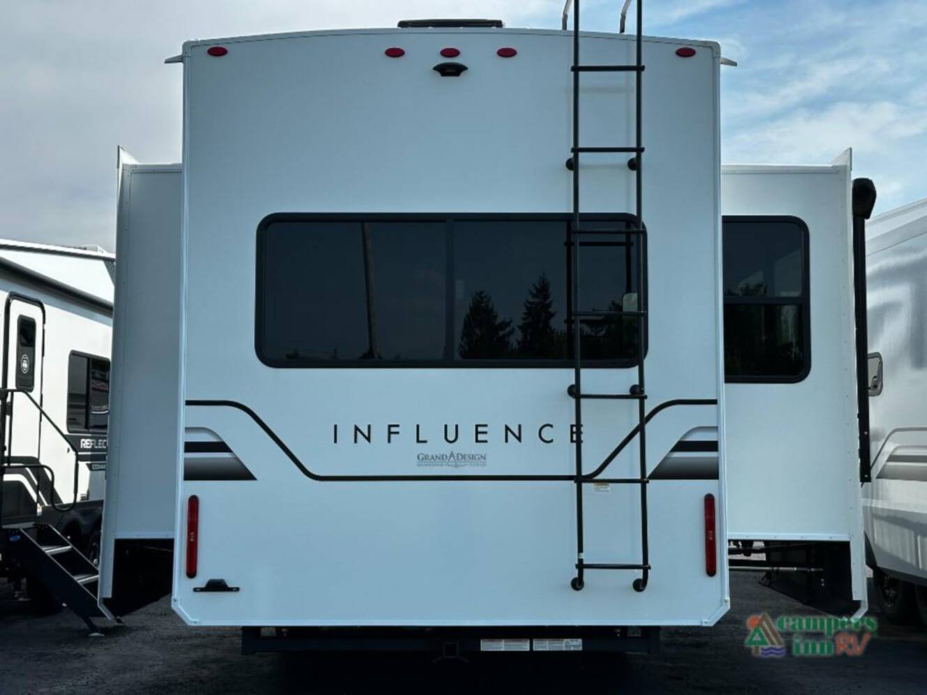 A photo of this 2026 Grand Design Influence 3503GK