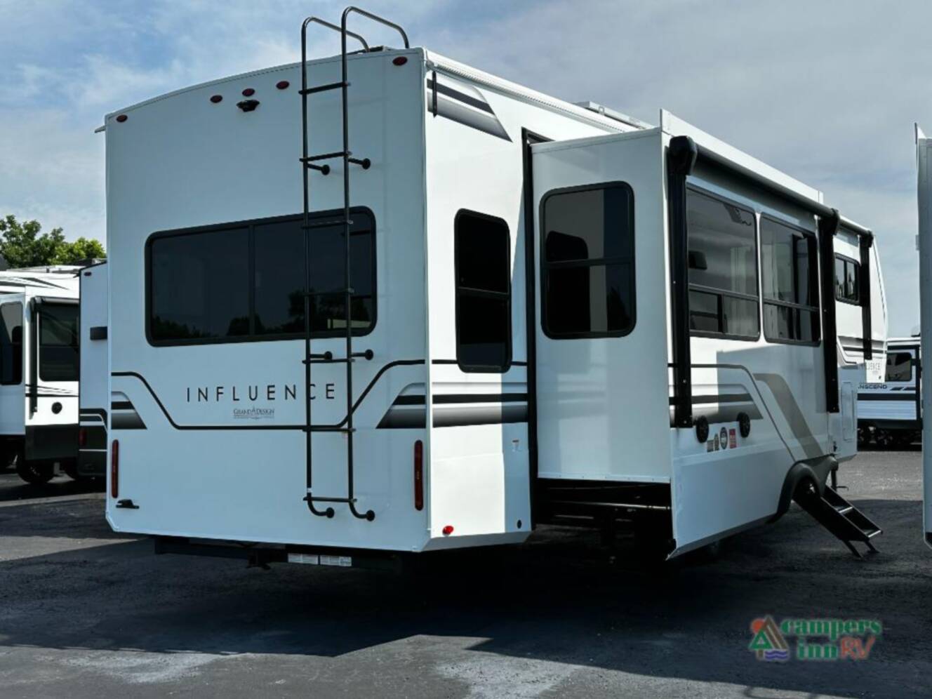A photo of this 2026 Grand Design Influence 3503GK